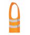 Unisex Safety Vest Adults Fluorescent-orange 7549