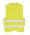 Unisex Safety Vest Adults Fluorescent-yellow 7549